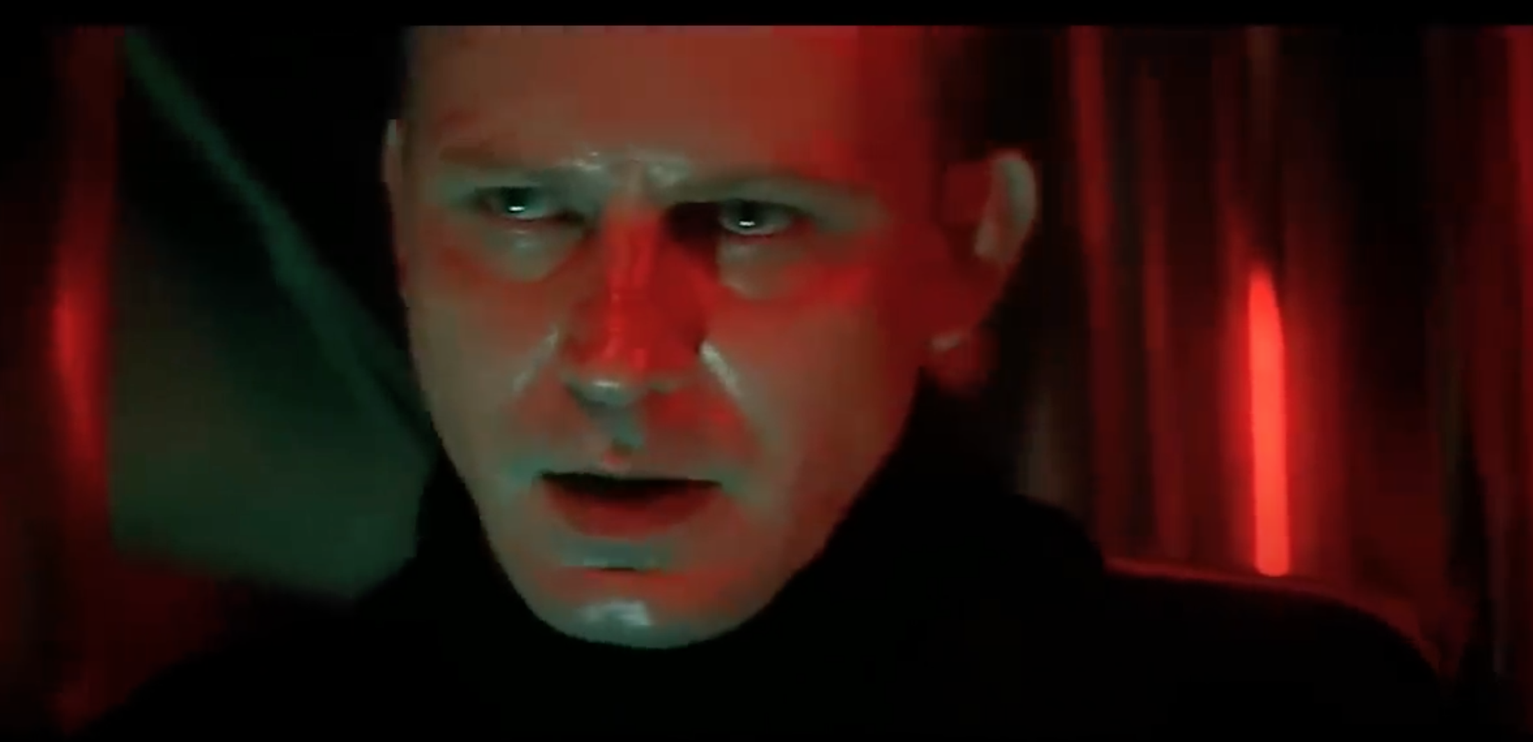 photo of Captian Tupolev from the movie The Hunt from Red October as he gives the command to take the safety off the torpedos